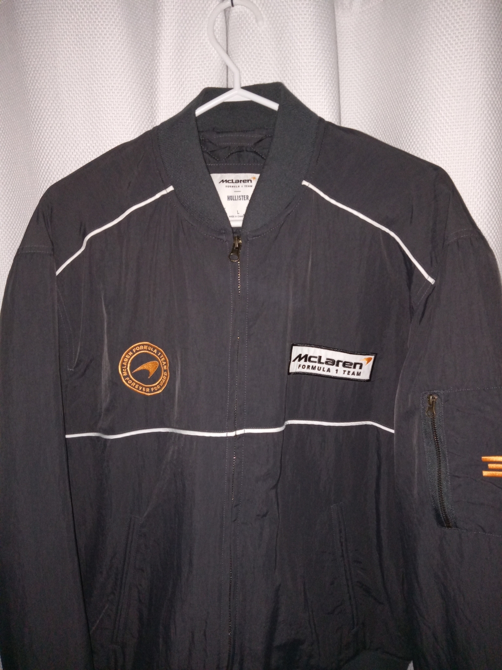 Hollister Mclaren F1 Bomber Jacket